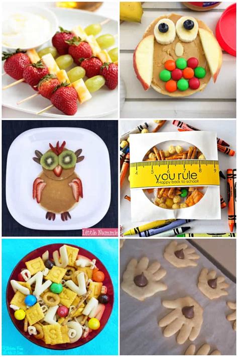 35 Easy Back To School Snacks First Day Schoolyard Snacks For Kids