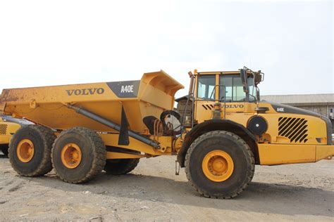 Volvo A40e Articulated Dump Truck Pt Central Indo Machinery