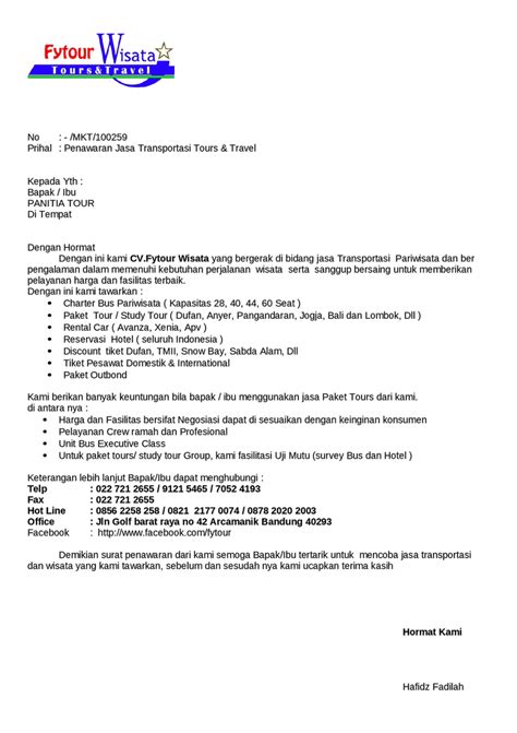 16 Contoh Surat Penawaran Jasa Service, Konstruksi, DLL- Contoh Surat