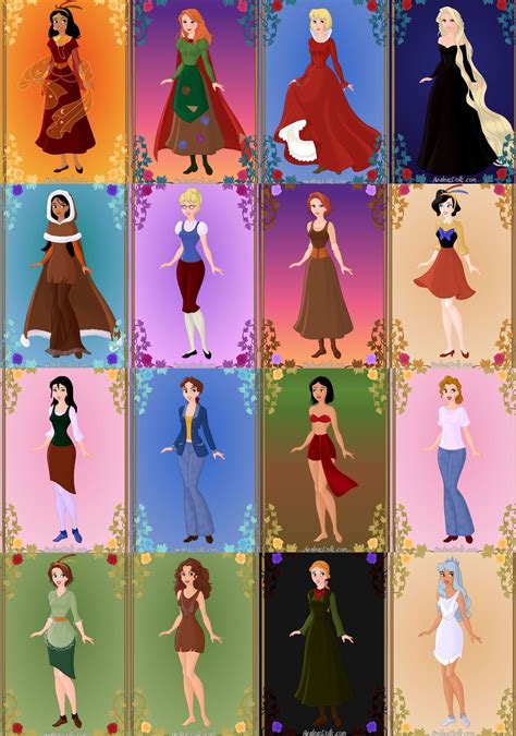 Disney Genderbend By Roberta Talia On Deviantart Disney Princesses
