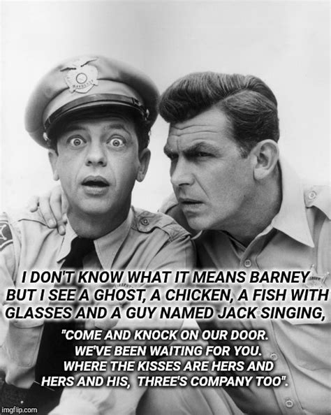 The Ghost Mr Chicken And Deputy Sheriff Barney Fife Imgflip