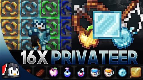 Privateer 16x Mcpe Pvp Texture Pack Fps Friendly Youtube