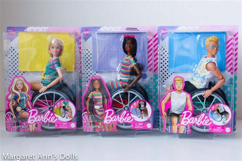 Barbie Fashionistas 165 166 167 Wheelchair MTM Dolls Review