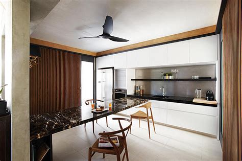 Kitchen Design Ideas From These 13 Hdb Homes Home And Decor Singapore