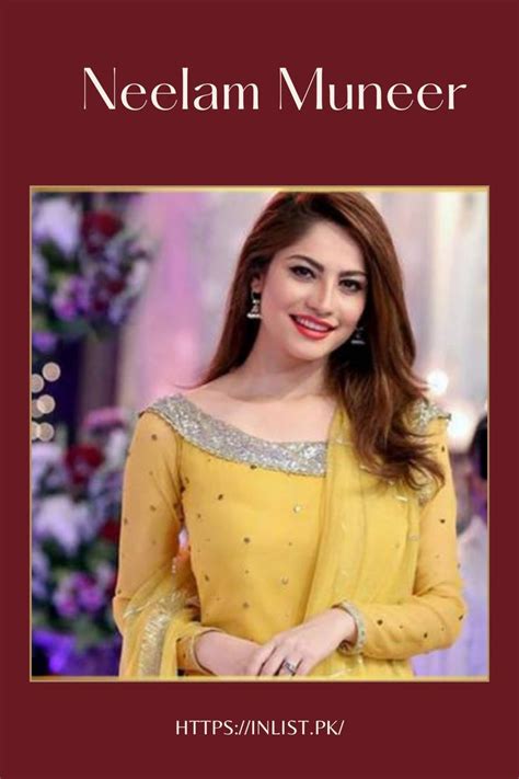 Neelam Muneer Drama List Biography Career Life Style Drama Biography Pakistani Actress