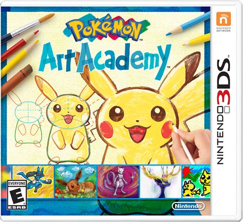 Pokémon Art Academy E3 Press Release Pocketmonstersnet