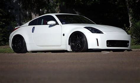 Lowered Matte White 350z Cars