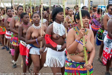 Topless Zulu Tribe Girls