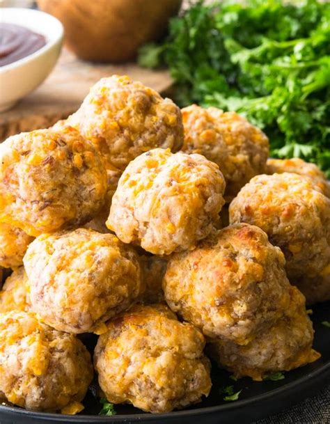 Easy Sausage Balls Pioneer Woman Cuisine Cravings