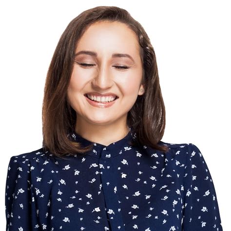 Premium Photo Happy Woman Laughing Closeup Portrait Woman Smiling With Perfect Smile And