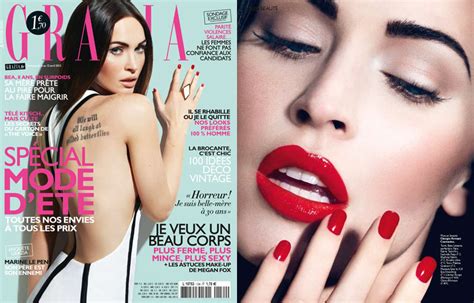 Megan Fox By David Roemer For Grazia France April 2012 Fashion Gone Rogue