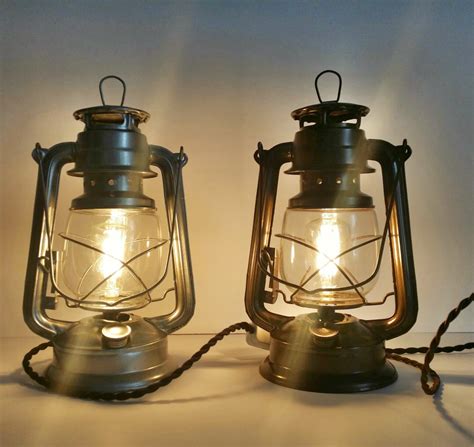 Lantern Lamps Balanced By The Nearness Of Light Warisan Lighting