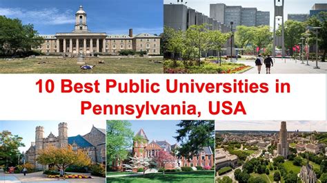 10 Best Public Universities In Pennsylvania Usa New Ranking