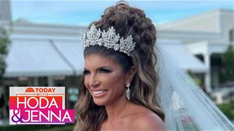 Teresa Giudices 10k Wedding Hairstyle Used 1500 Bobby Pins Youtube