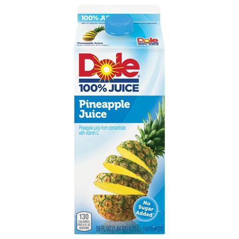 Save On Dole 100 Juice Pineapple No Sugar Added Order Online Delivery