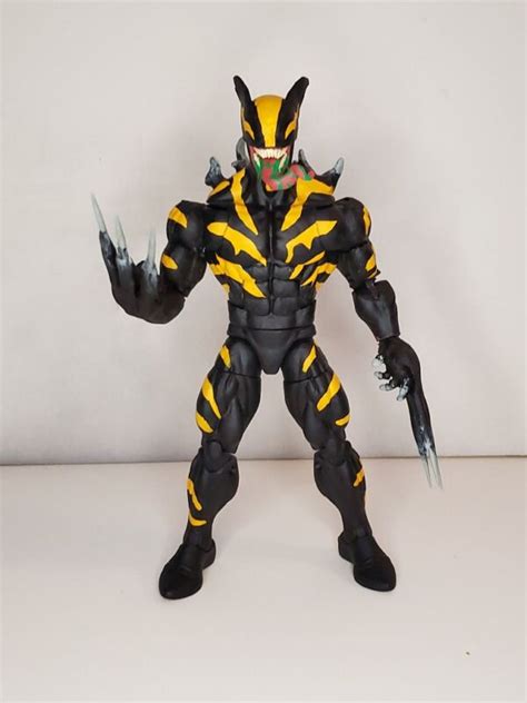 Symbiote Wolverine Web Of Shadows Marvel Legends Custom Action Figure