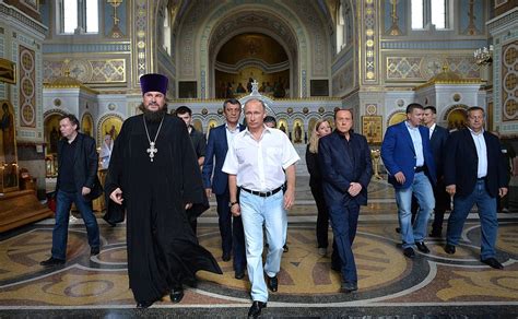 Visit To St Vladimirs Cathedral President Of Russia