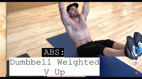 Abs Weighted V Ups Youtube