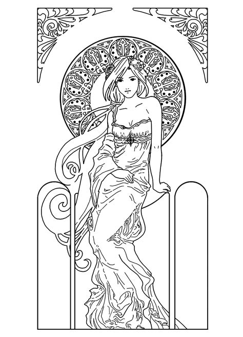 Fairy Coloring Pages Adult Coloring Book Pages Printable Coloring Pages Coloring Books Free