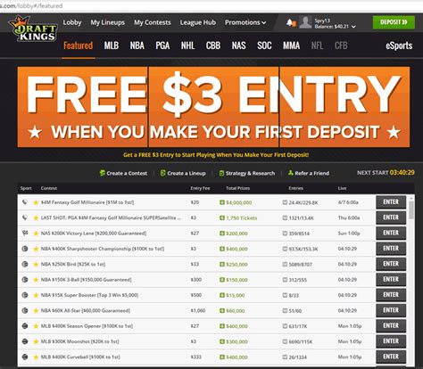 Can i use the welcome bonus for any sport? DraftKings Promo Code - Now Invalid in 2016 - See Why Here