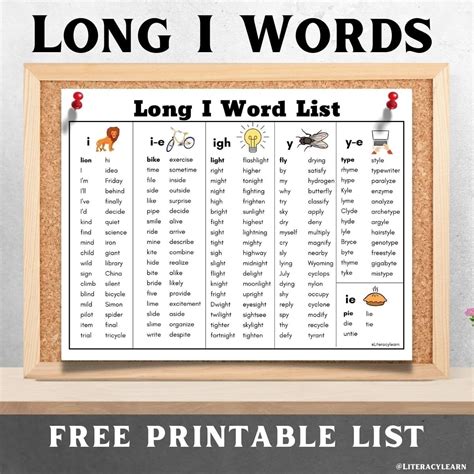 Long Vowel Sounds Word Lists Activities Phonics Words 49 Off