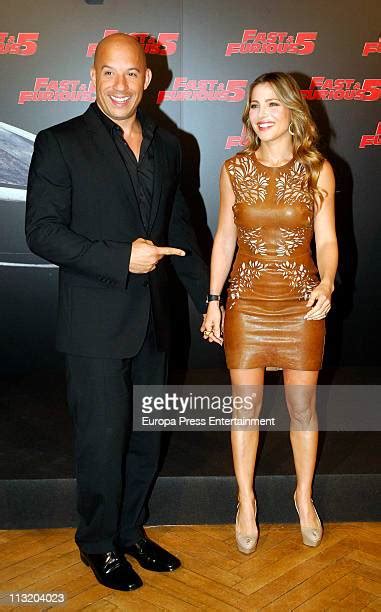 Vin Diesel And Elsa Pataky Attend Fast Furious Photocall In Madrid Photos And Premium High Res