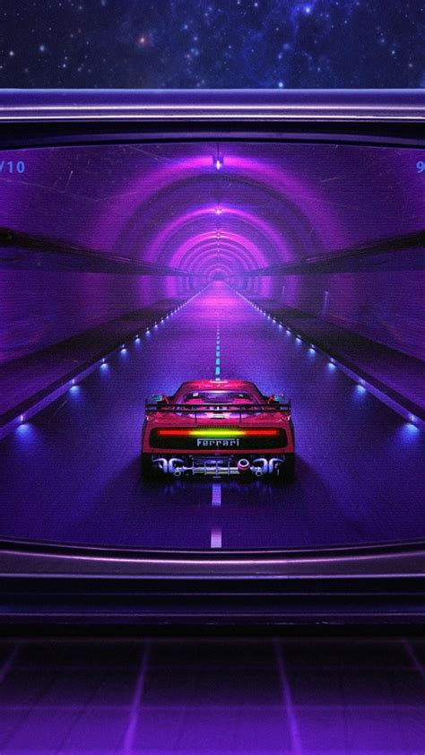 Synthwave Car Wallpapers Wallpaper Cave