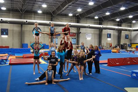 Oakville Gymnastics Club Acrobatic Gymnastics Team January 2013