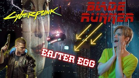 Cyberpunk Blad Runner Easter Egg Youtube