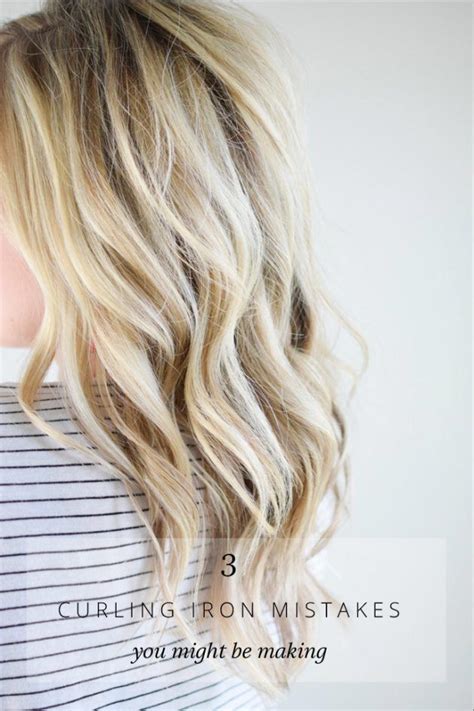It depends on the temperature of the wand, how long your hair is, how large of a section you're curling, and the effect you're going for. 3 Curling Iron Mistakes You Might Be Making | Curling iron ...