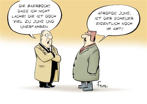 Hausdurchsuchungen bei baerbock, chebli, wdr, spahn.? Baerbock By Paolo Calleri | Politics Cartoon | TOONPOOL
