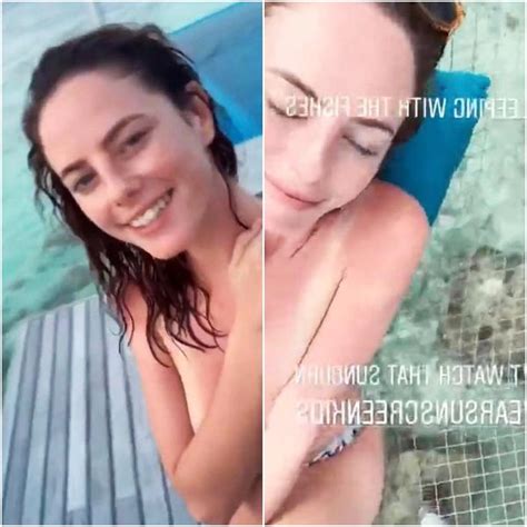 Kaya Scodelario Hot Topless Instagram Story Scandal Planet The