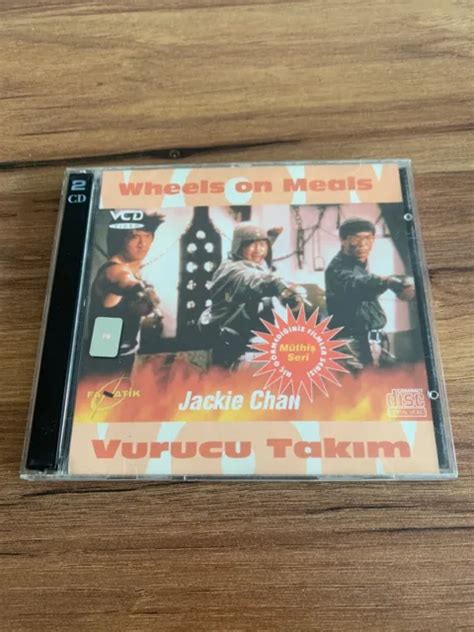 1984 Wheels On Meals Jackie Chan Movie Rare Turkish Vcd Vhtf