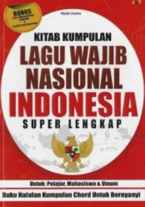 We did not find results for: Kitab Kumpulan Lagu Wajib Nasional Indonesia Super Lengkap