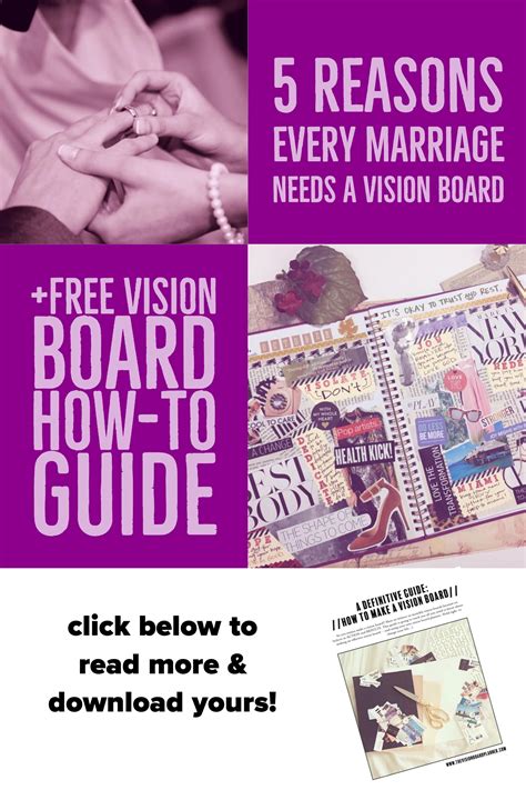 5 Reasons Every Marriage Needs A Vision Board Making A Vision Board