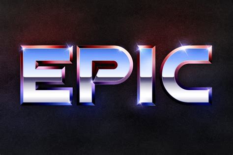 Recreate The Epic 80s Metal Text Effect In Photoshop