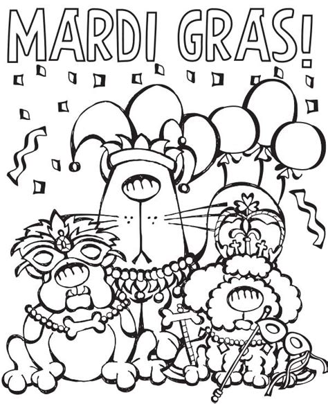 Print on cardstock to boost durability if you plan to cut out the mask for the young artist to wear. Celebration Mardi Gras Coloring Pages | Mardi gras crafts
