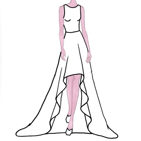 Easy Dress Drawing At Getdrawings Free Download