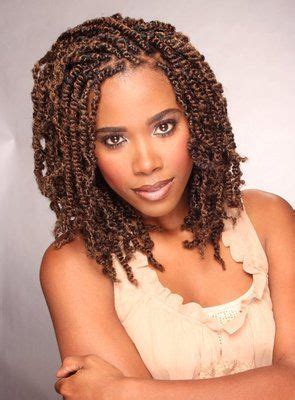 These can be created from real human hair or from synthetic hair. Protective style two strand twists | Penteados com trança ...