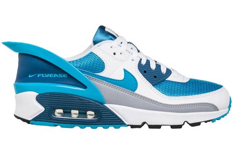 Nike Air Max 90 Flyease Laser Blue Gs Cv0526 103 Cn