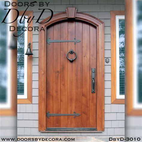 Rustic Wood Front Door