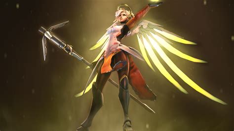 Mercy Overwatch Fanart K HD Games K Wallpapers Images Backgrounds Photos And Pictures