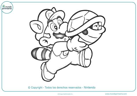 Dibujos De Mario Bros Para Colorear Mundo Primaria