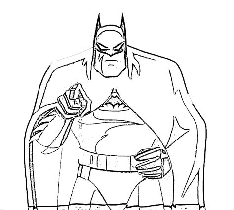 Dessin Batman #76986 (Superhéros) à colorier – Coloriages à imprimer