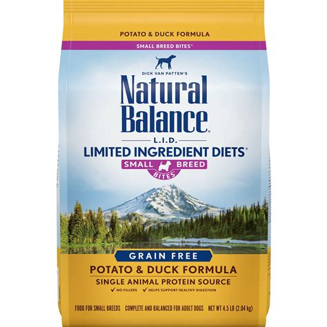 We did not find results for: Natural Balance Small Bites Potato & Duck Dog Food, 4.5 ...