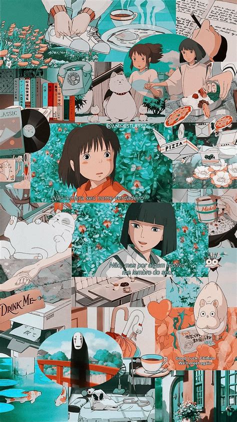 Anime Collage Wallpaper Aesthetic PC