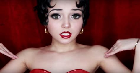 Woman Transforms Herself Into Betty Boop Boing Boing