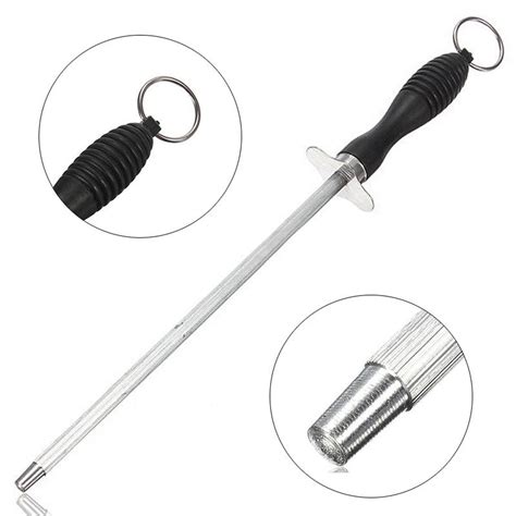 Buy Maijiabao Stainless Steel Cutlery Blade Sharpener Rod Stick Kitchen
