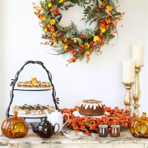Autumn Tea Party Ideas And A Giveaway Thirsty For Tea