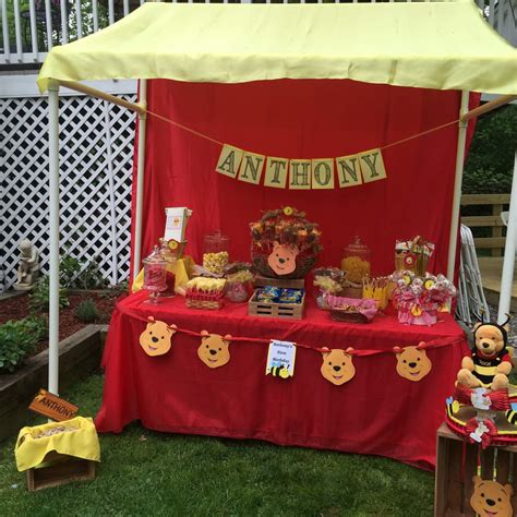 Winnie The Pooh Birthday Party Ideas Photo 9 Of 24 Catch My Party
